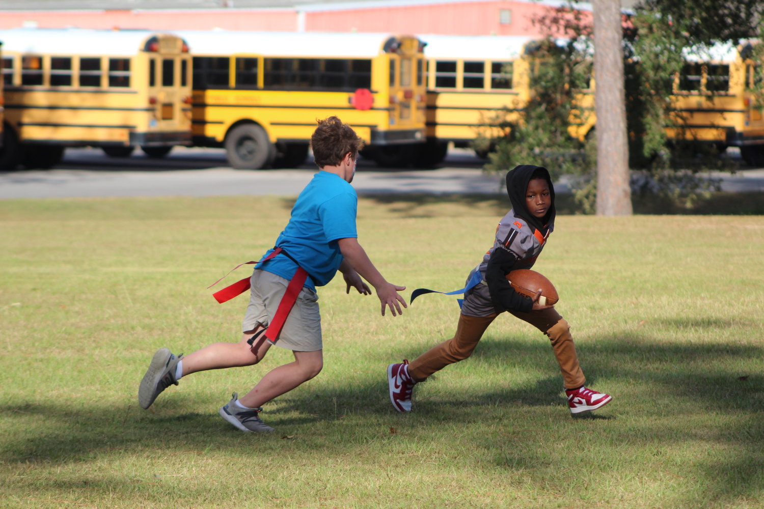 The Bay Minette Elementary School Super Bowl flag football playoffs began last Friday, Sept. 30, and will look to crown the top team after the nine-week regular season.