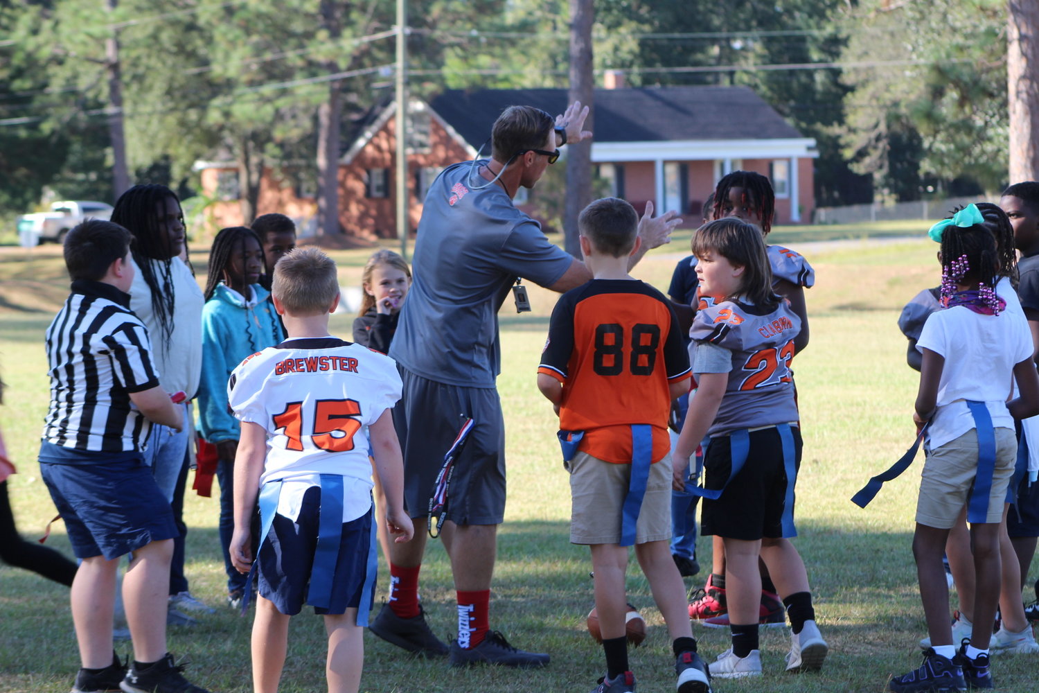 Coaches at Bay Minette Elementary School have been teaching student-athletes the fundamentals of flag football throughout the 2022 season which moved into the postseason last Friday, Sept. 30.