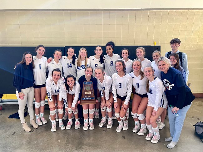 The Bayside Academy volleyball team won its 21st consecutive state championship this fall to extend their national record and serve as one of eight state championship-winning teams from Baldwin County in 2022. The Admirals are still the only AHSAA program to win state titles all the years they played in Class 3A (10), Class 4A (2), Class 5A (2) and now Class 6A.