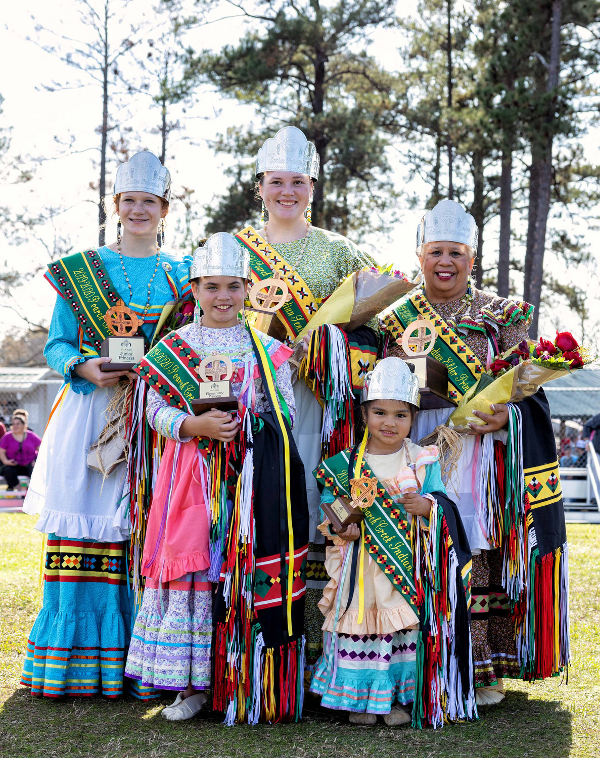 The annual crowning of the Poarch Creek Indian Princesses is one of the highlights of the event. Once crowned, Princesses will serve as Ambassadors of the Tribe throughout the year at public events as well as Tribal gatherings all-around the United States.