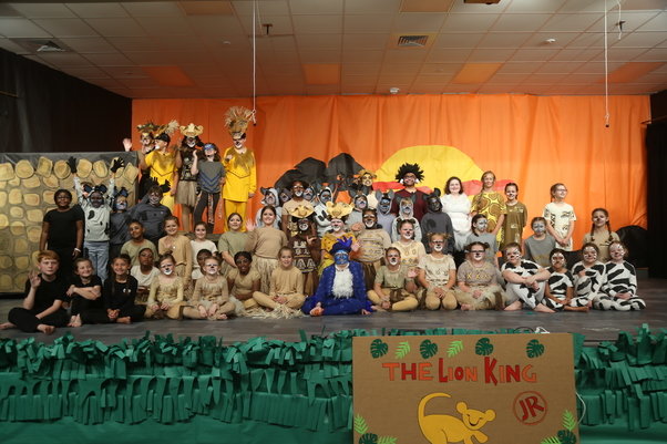 Bay Minette Elementary School Theater Department performed "The Lion King JR." last year, marking the department's second Broadway Junior musical.