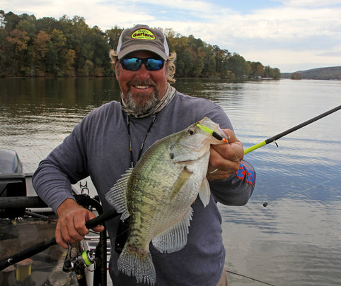 Pitts said Neely Henry and Weiss Lake have slab white crappie and black crappie.