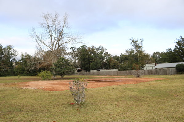 A vacant lot stands where the home of Nancy Lewis, a former enslaved woman who was an early resident of Fairhope, was demolished earlier this year for a development project that was later canceled. The destruction of that house and other structures have some Fairhope officials considering a historic preservation ordinance.