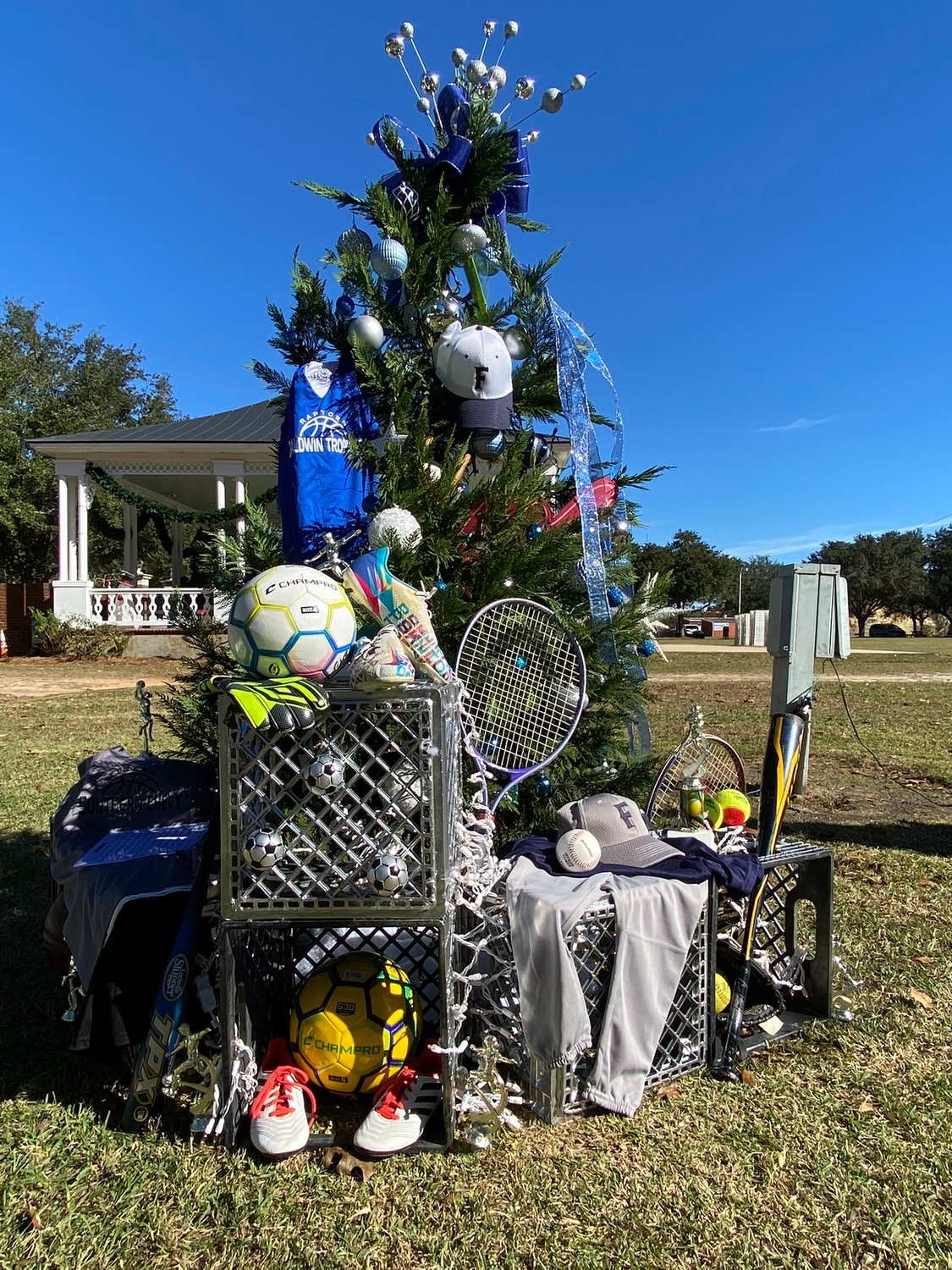 City of Foley Parks and Recreation department's tree.