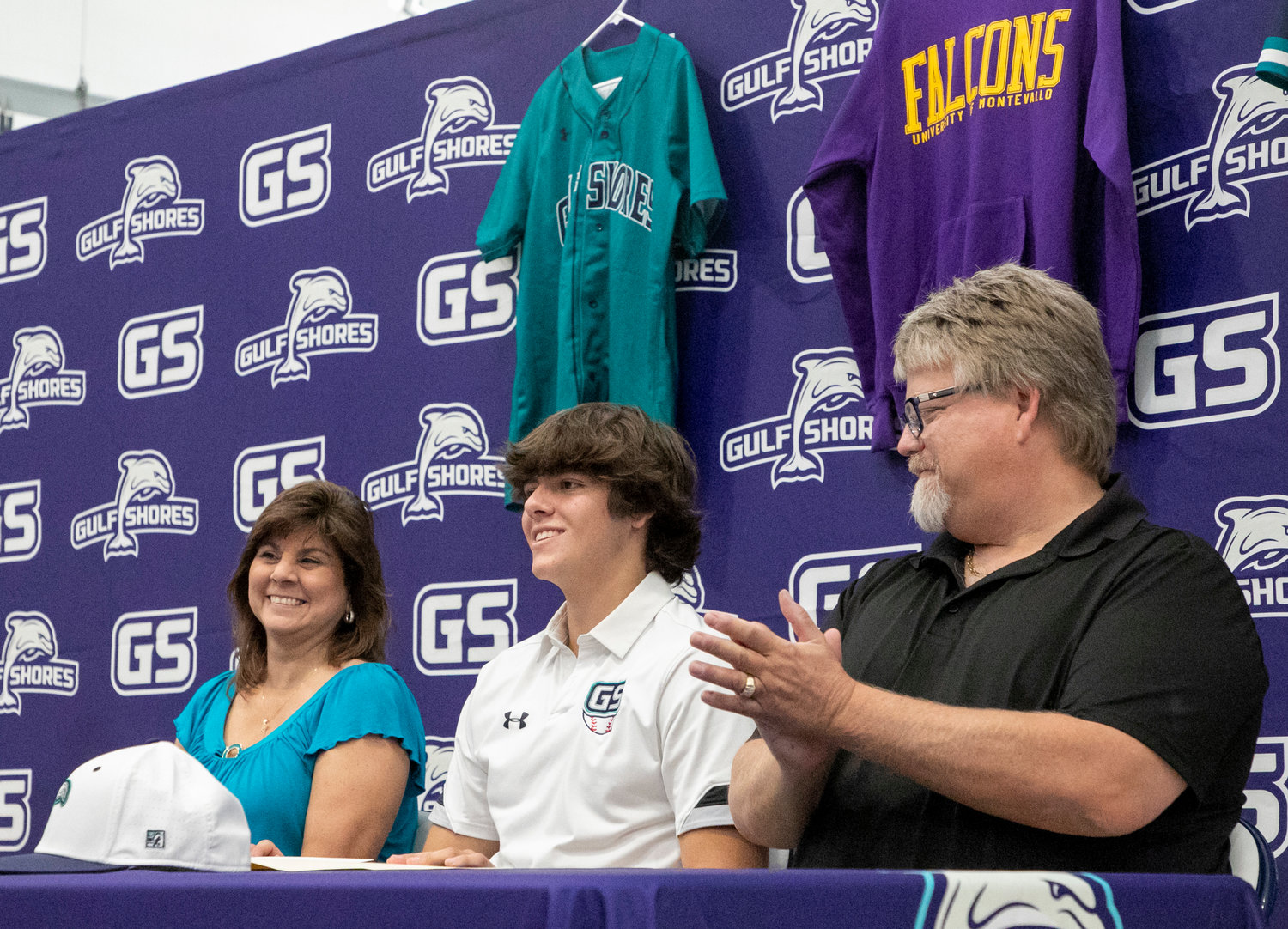 Dominic Maldet made his commitment to the University of Montevallo Falcons official Wednesday morning at Gulf Shores High School where he signed his National Letter of Intent between his parents. The Dolphins catcher will be searching for a third consecutive Class 6A Area 2 title before he leaves.
