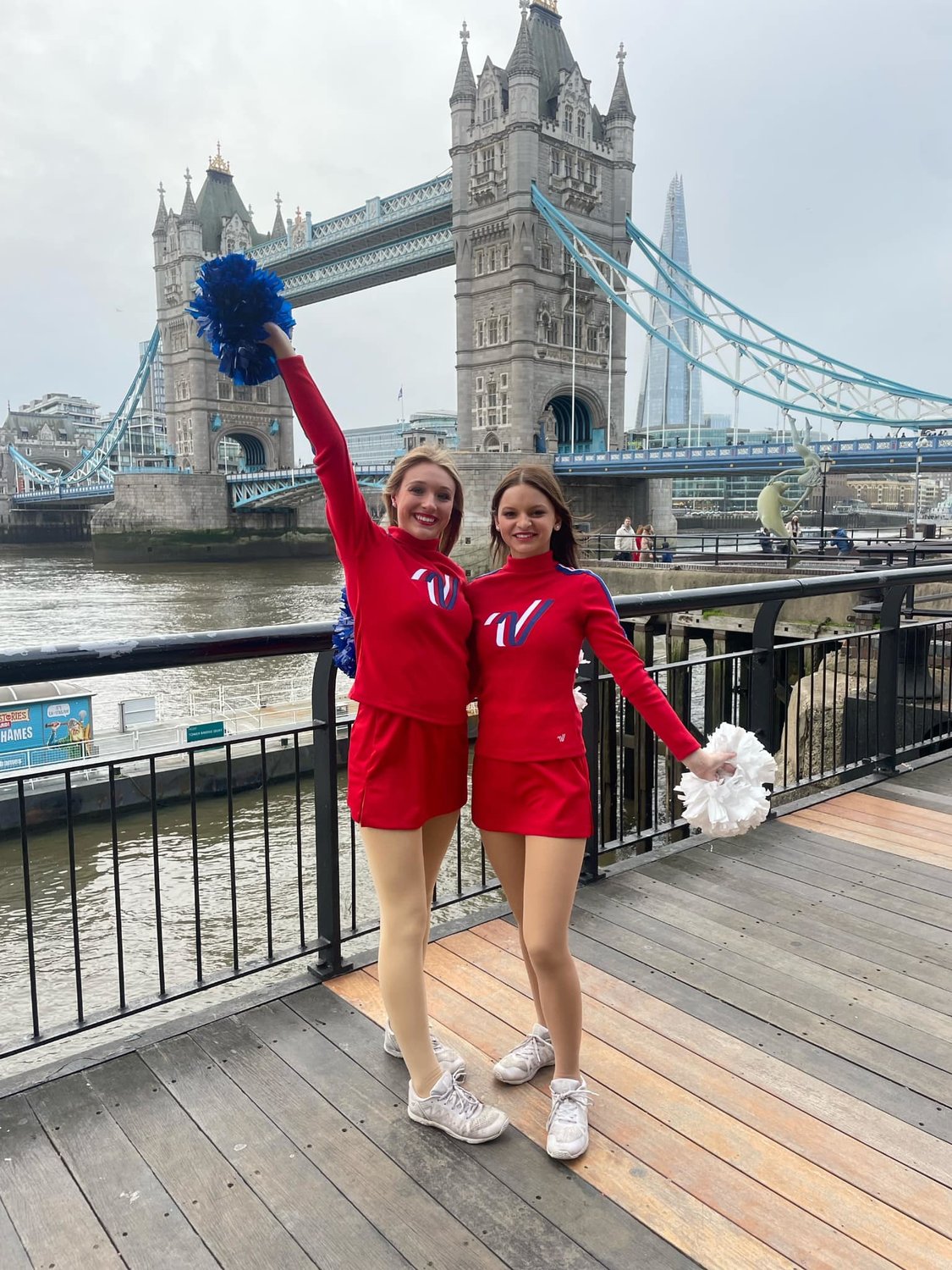 Daphne seniors Kamden Eady and Julie Mathews represented their school abroad when they marched in the New Year’s Day Parade in London as Varsity All-Americans. They were two of four local athletes from Baldwin County participating in All-American events.