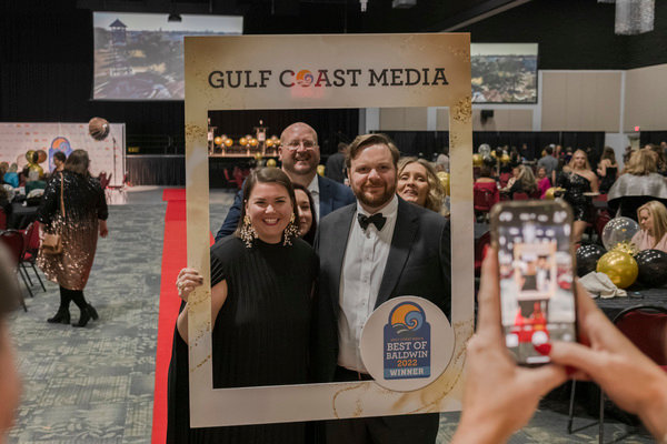 Guests enjoy Gulf Coast Media's inaugural Best of Baldwin red carpet event in 2022.