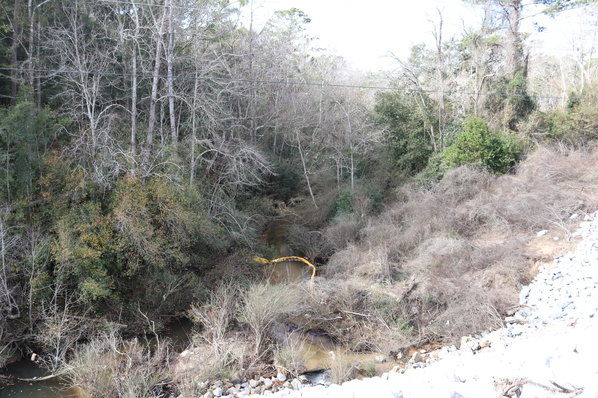 Erosion on Fly Creek in Fairhope is one of the issues being examined in a watershed study by the Mobile Bay National Estuary Program. A draft of the study is expected to be ready for public comment by March.