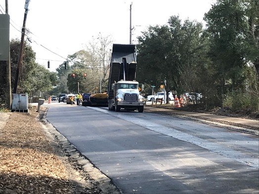 Crews work to add turn lanes on Gayfer Avenue and U.S. 98 in Fairhope. The Fairhope City Council voted Monday, Jan. 9 to approve a change order to repair the roadbed at the site.