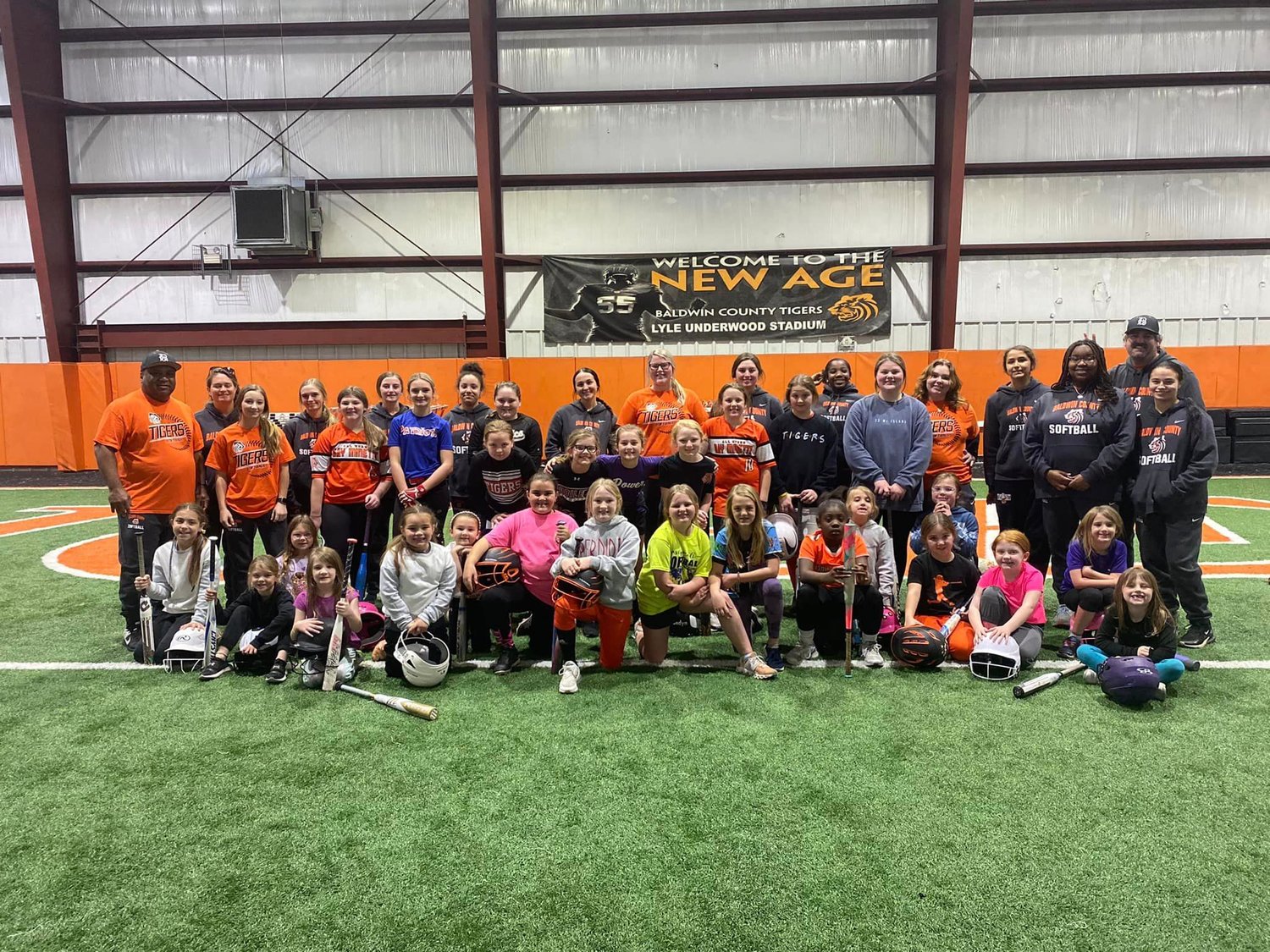 Saturday, Jan. 21, Baldwin County High School and the Bay Minette Recreation Department hosted a free softball clinic for young athletes to learn the fundamentals of the game.