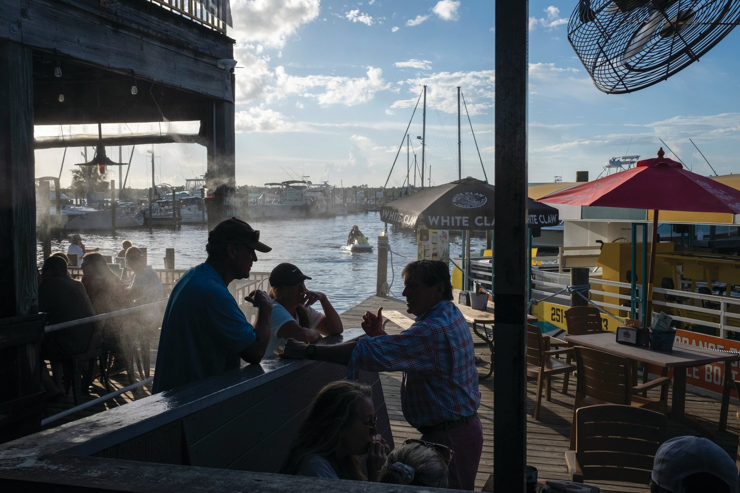 Oso at Bear Point Harbor in Orange Beach has multiple spaces to drink, dine or listen to music.