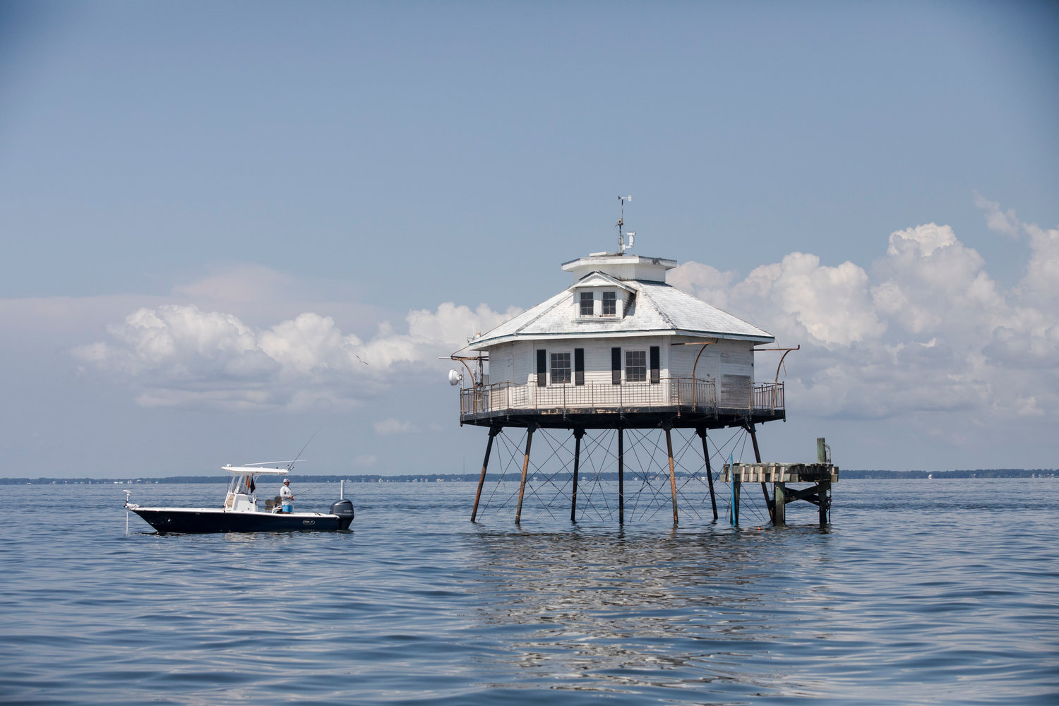 Take a visit to Mobile Bay's Middle Bay Lighthouse, a must for tourists