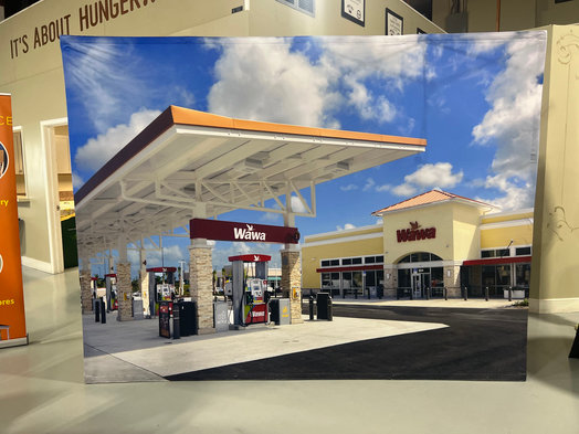 The first Wawa gas station and convenience store is planned to open in Baldwin County in 2024.