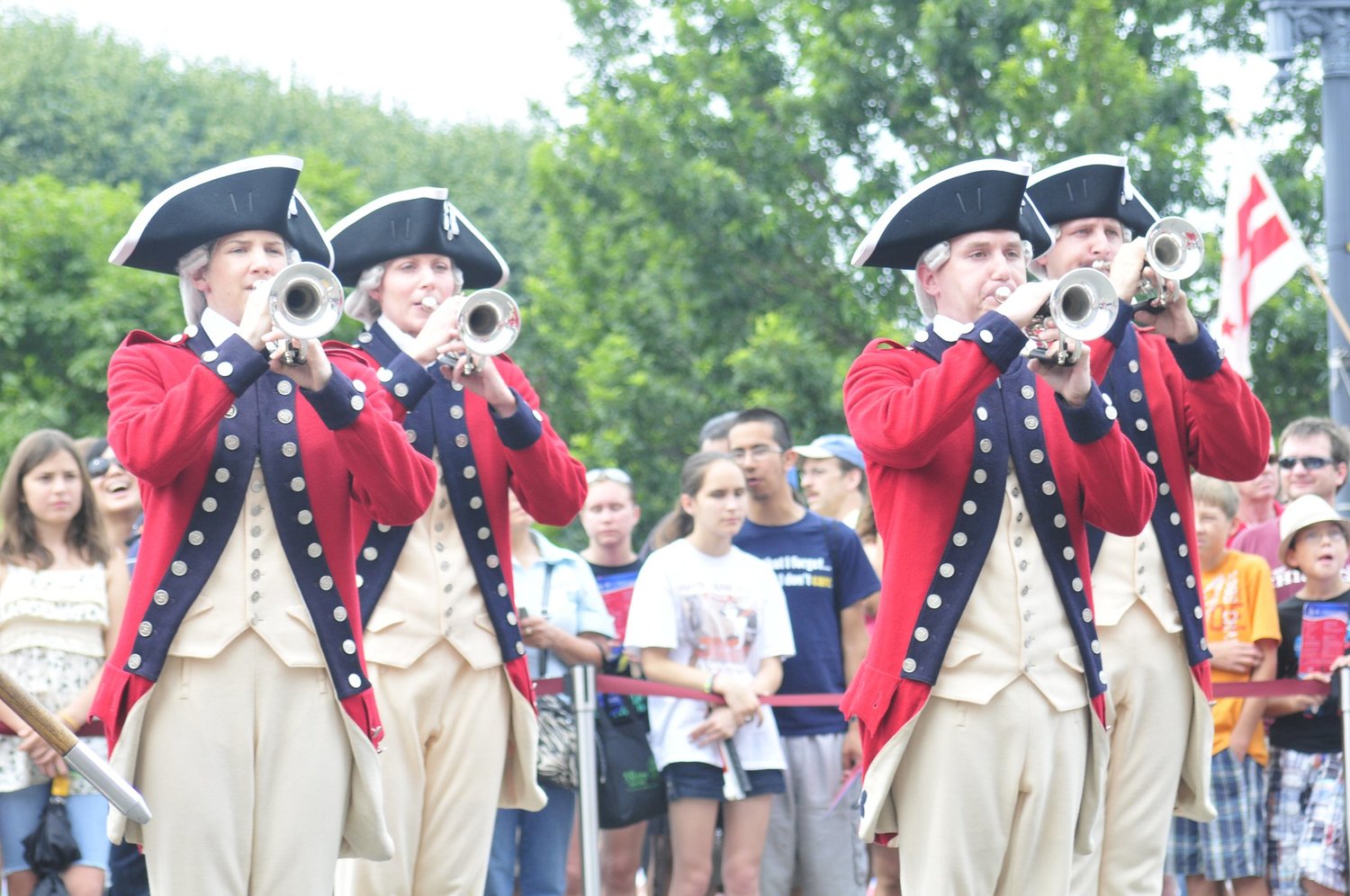 See the U.S. Army Old Guard Fife and Drum Corps perform at Battleship Memorial Park.