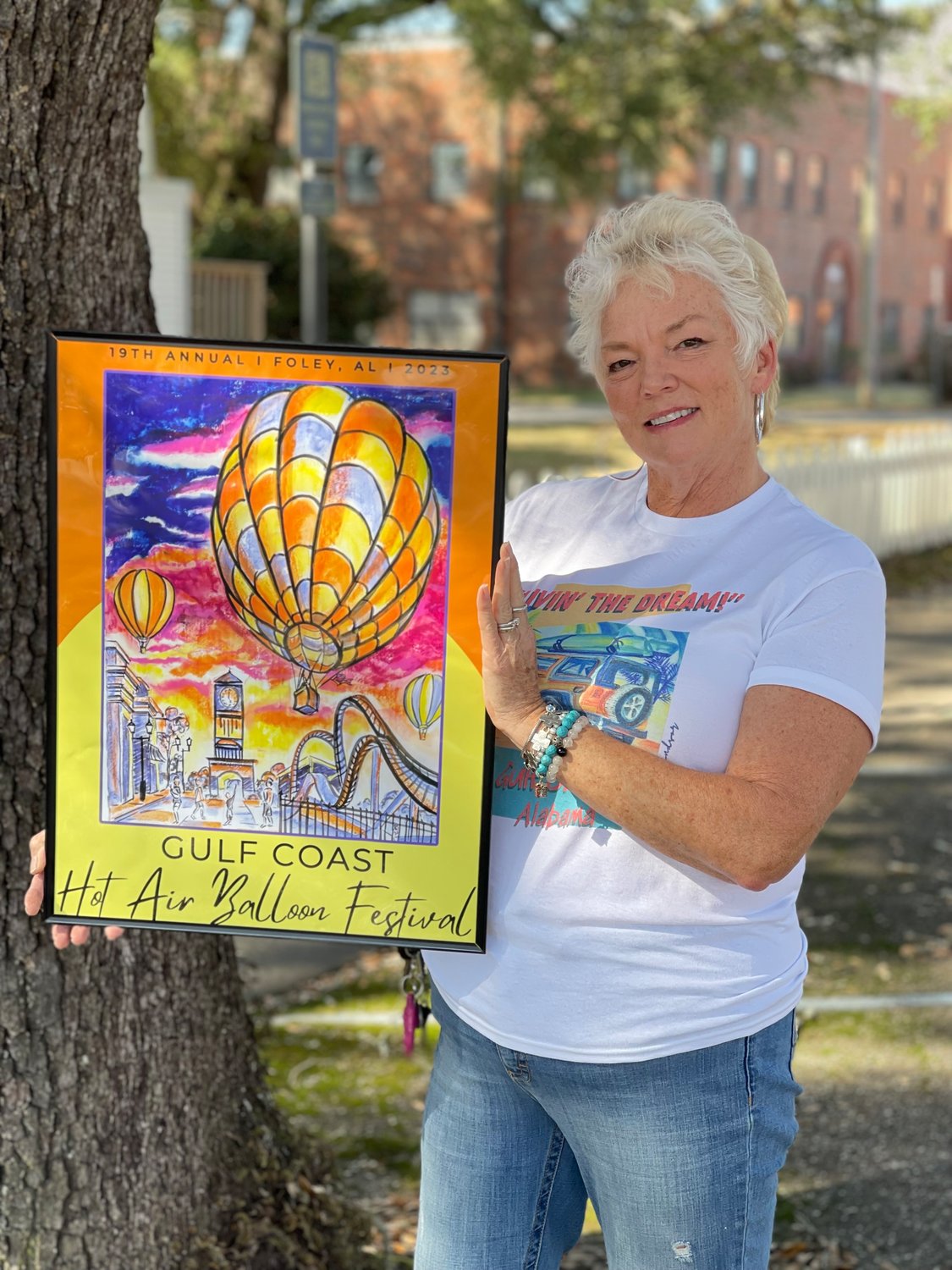 Ragan Windsor of Summerdale is a retired art educator and runs an online art gallery that displays both her art and that of other emerging artists.
