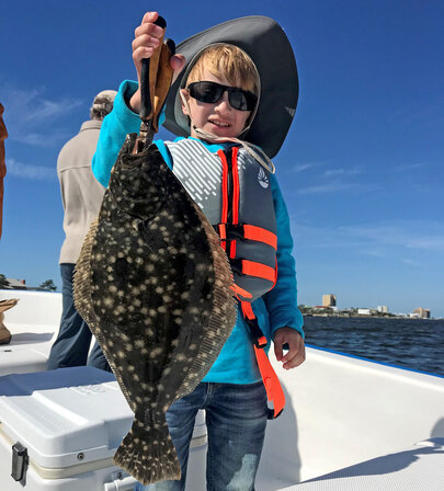 Anglers of all ages are starting to catch flounder again along the Alabama Gulf Coast.