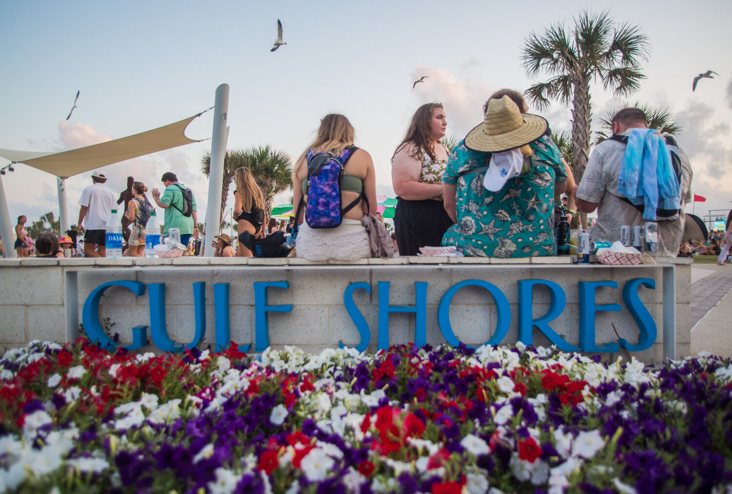 Gulf Shores features white sandy beaches with warm, often calm water. A state park with nature trails and lake views shares some of the city's shoreline.