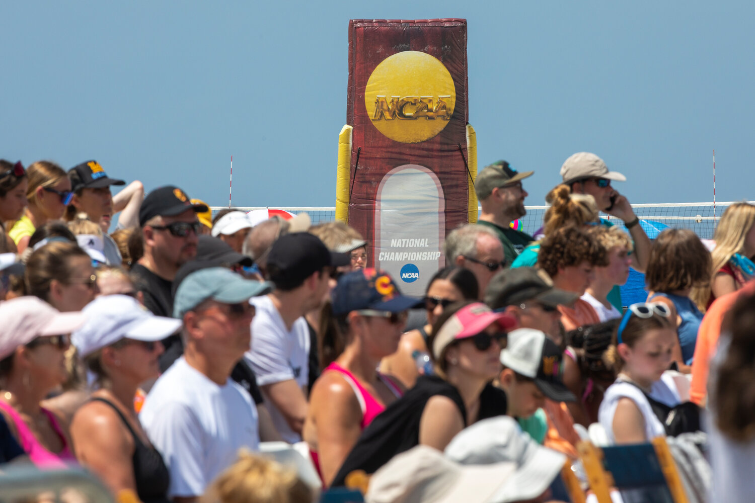 The 11,722 ticketholders that took in the 2023 NCAA beach volleyball national championship tournament the first weekend in May set another attendance record after it topped the previous mark by 1,571.