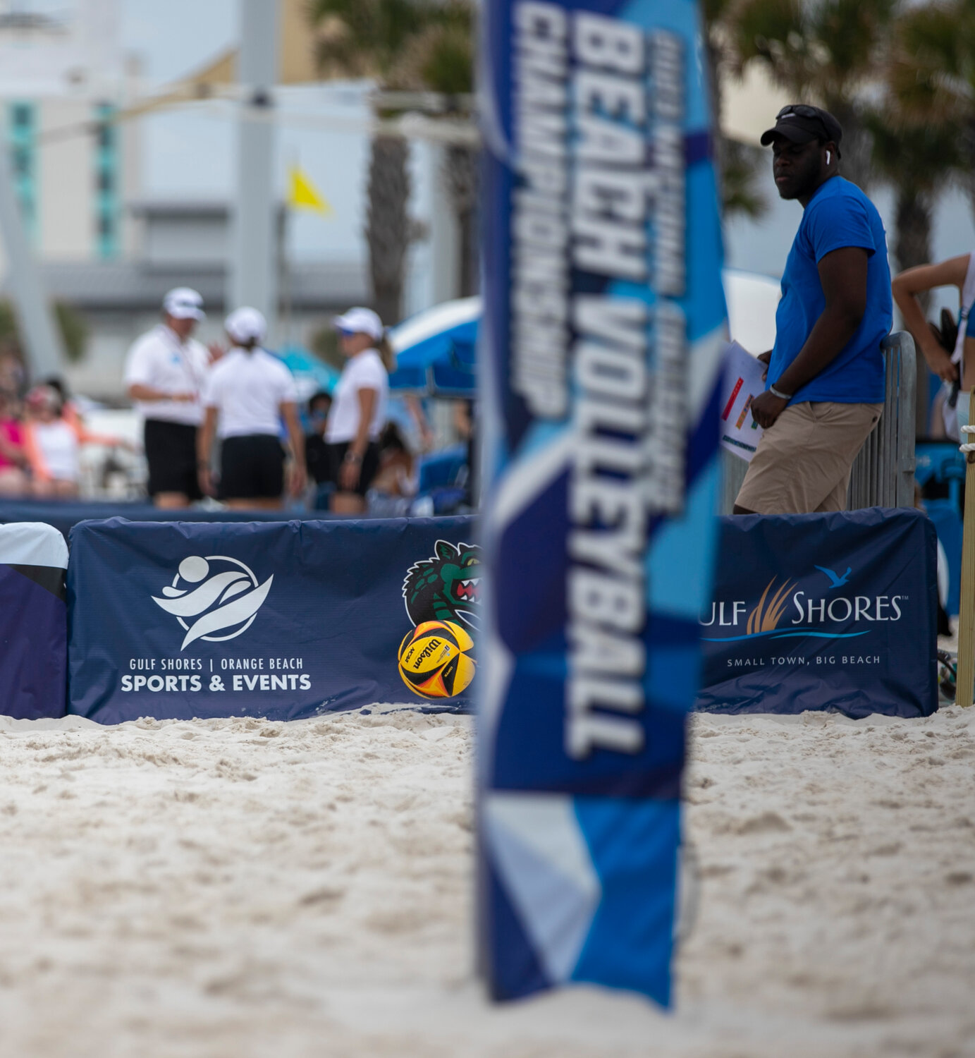 Gulf Shores | Orange Beach Sports and Events hosted the NCAA beach volleyball championships alongside the UAB Blazers on Gulf Place Beach the first weekend in May and set another attendance record with 11,722 attendees over the three-day tournament.