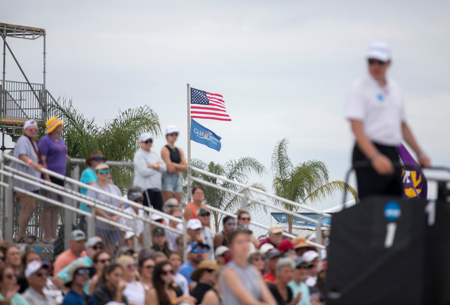 Gulf Place Beach once again hosted the NCAA beach volleyball national championships and once again set attendance records after 11,722 ticketholders took in the action over the three-day tournament in Gulf Shores.