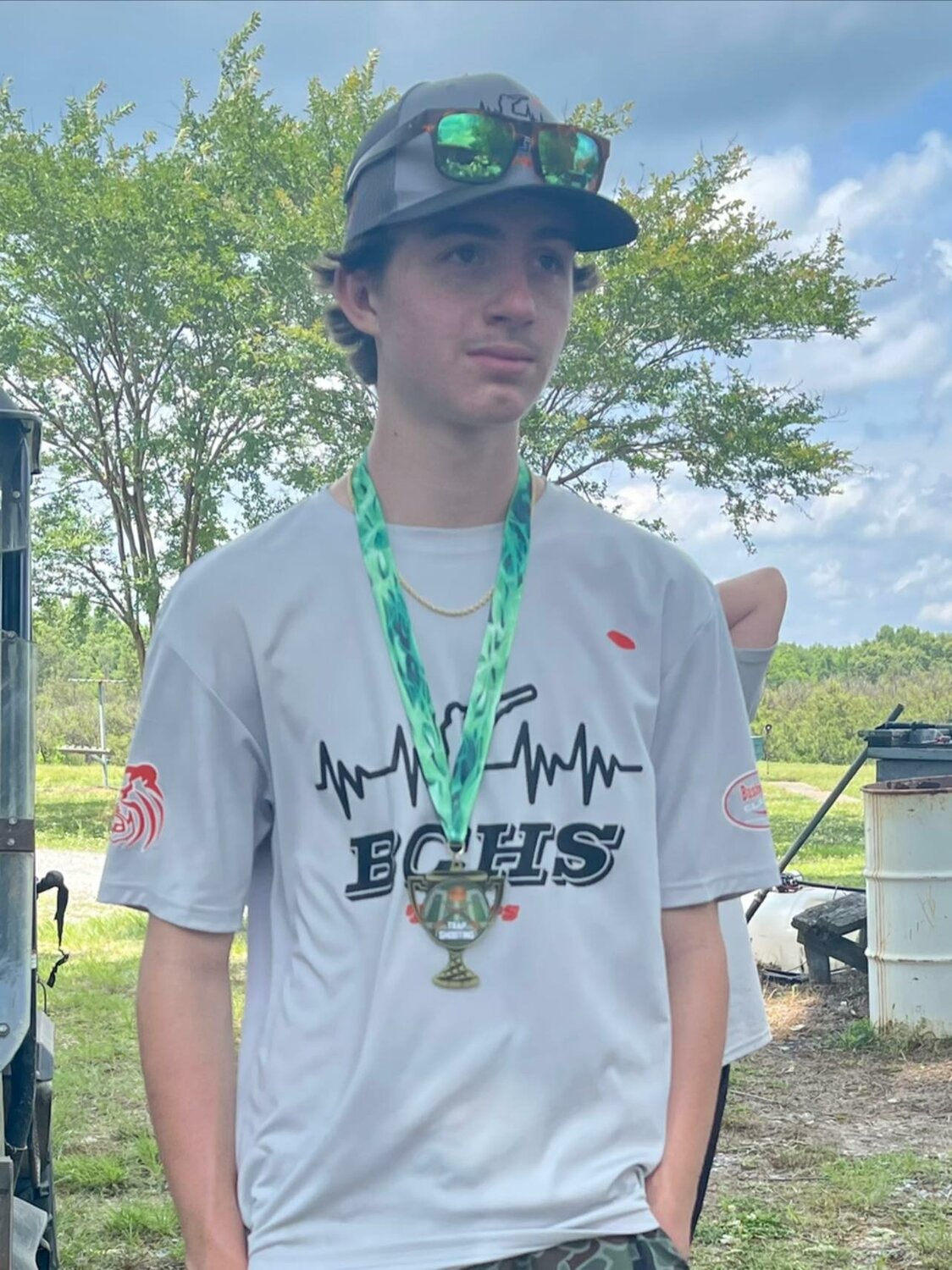 Laine Hicks took home second place from the Trap Shoot Finals at Dixie Trap & Gun Club in Matthews where he competed alongside his teammates with the Baldwin County High School Sporting Clays team.