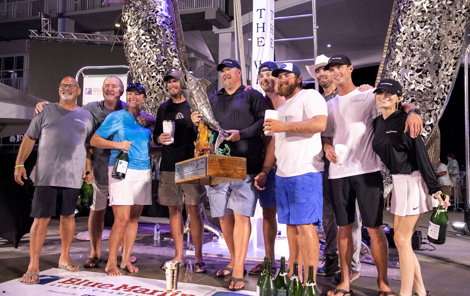 Team Supreme from Destin, Florida claimed the Gulf Coast Triple Crown trophy Saturday night at The Wharf.