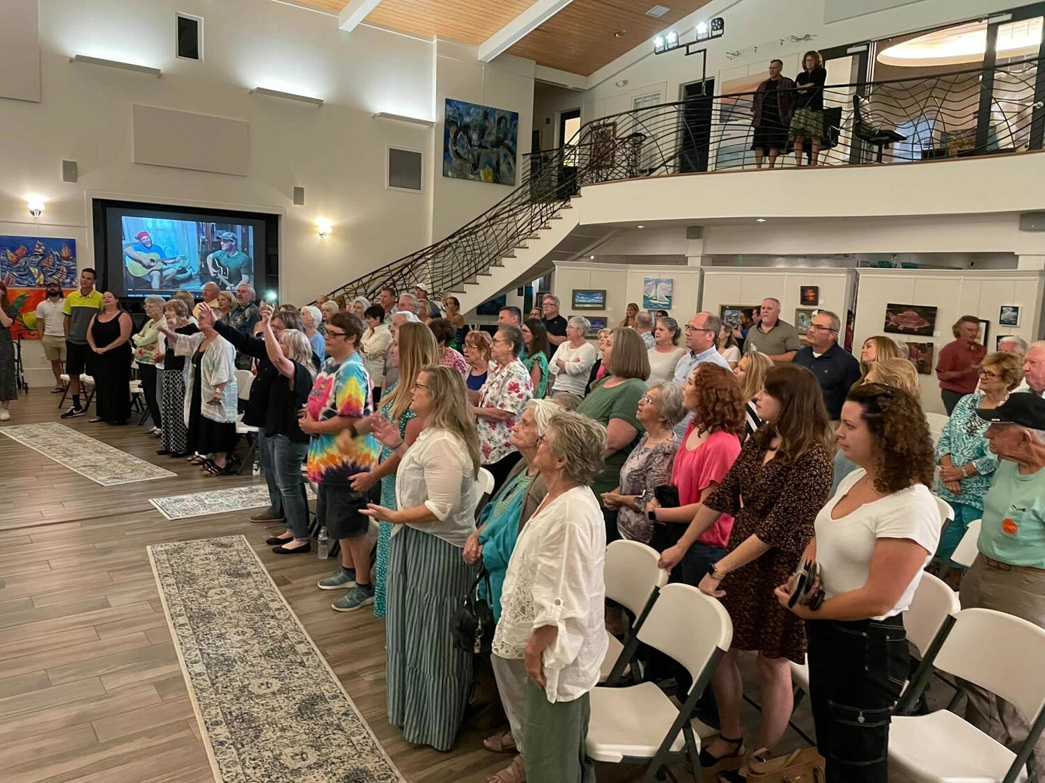 The Four A Change concert benefit saw more than 150 community members come out to show support for the Litton family and enjoy a fun evening of music.