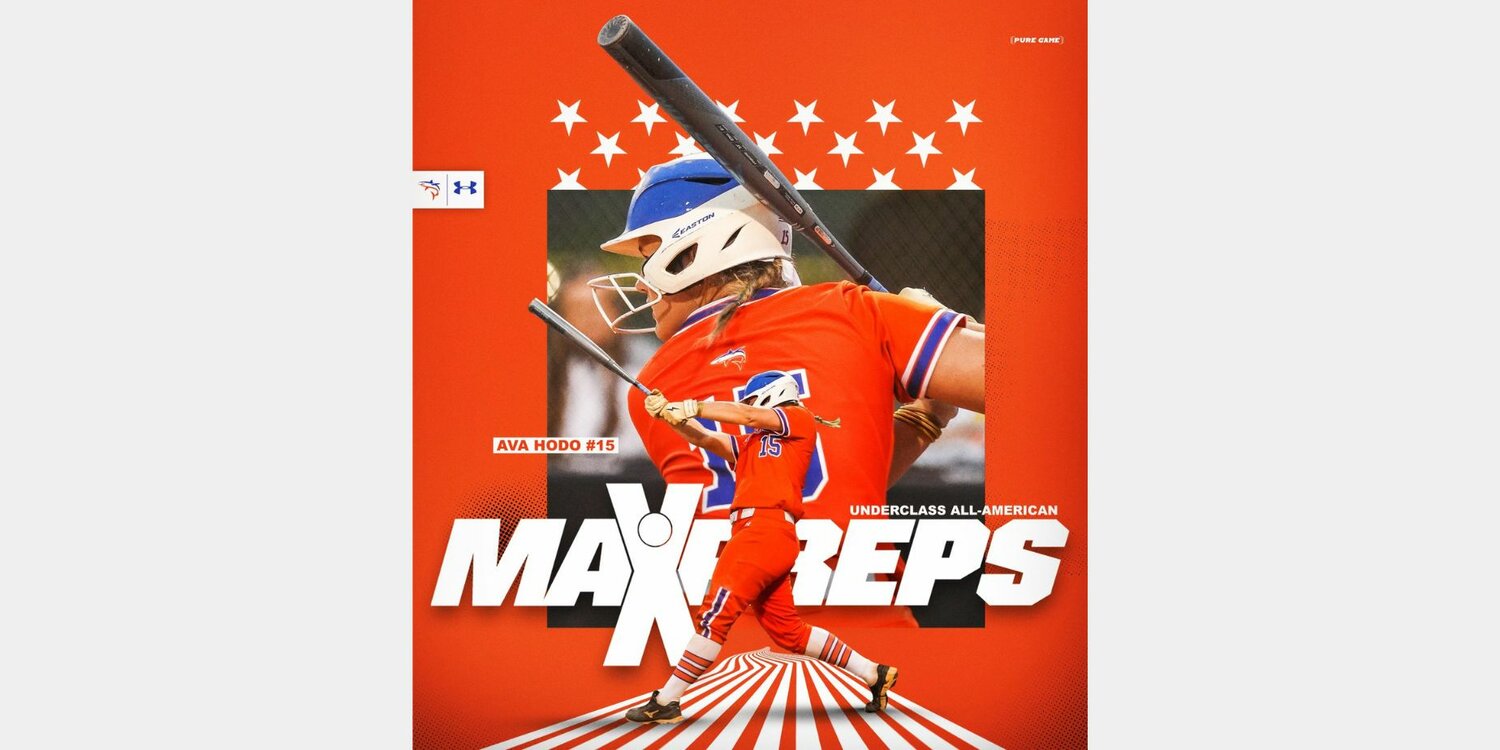 Ava Hodo added another postseason honor when she was named to the MaxPreps Underclass All-American first team following a third straight state championship with the Orange Beach Makos. Hodo was also recently ranked as Extra Innings Softball’s top prospect in the Class of 2026.