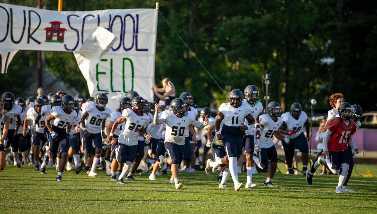 The Foley Lions take the field at Jubilee Stadium as part of their spring game against the Daphne Trojans on May 19. Foley is set to be back at home this week for its rivalry contest with the Baldwin County Tigers where the Lions own a 23-21-3 record in the all-time series.