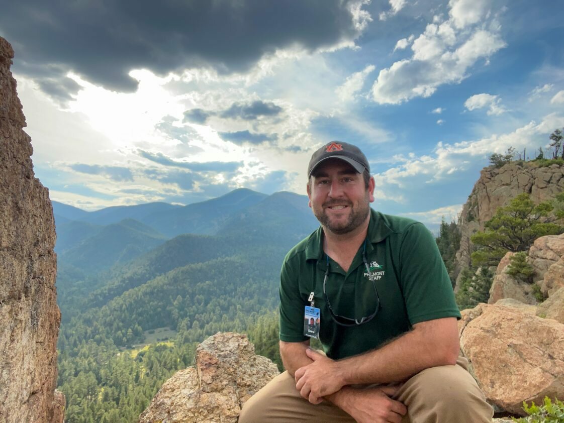 Drew Metzler, an Alabama Extension forestry and wildlife regional agent, recently had the opportunity to educate others far from home on New Mexico's Philmont Scout Ranch – the world's largest outdoor youth camp.