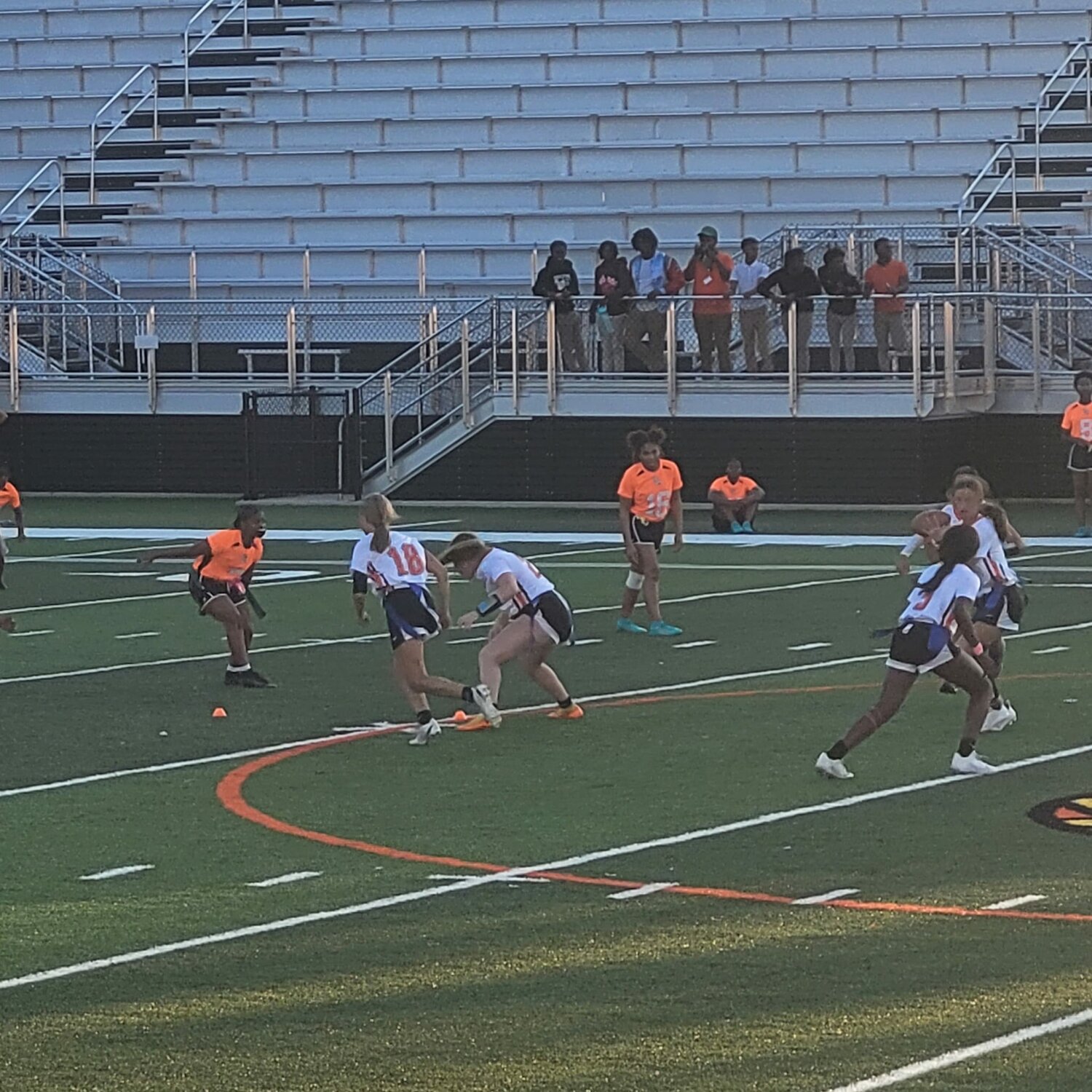 The inaugural flag football season for the Baldwin County Tigers started with a win over the LeFlore Rattlers on Tuesday, Sept. 19. Baldwin County is joined by Daphne in representing the county in the pilot season of girls’ flag football before AHSAA championship play begins in 2024.