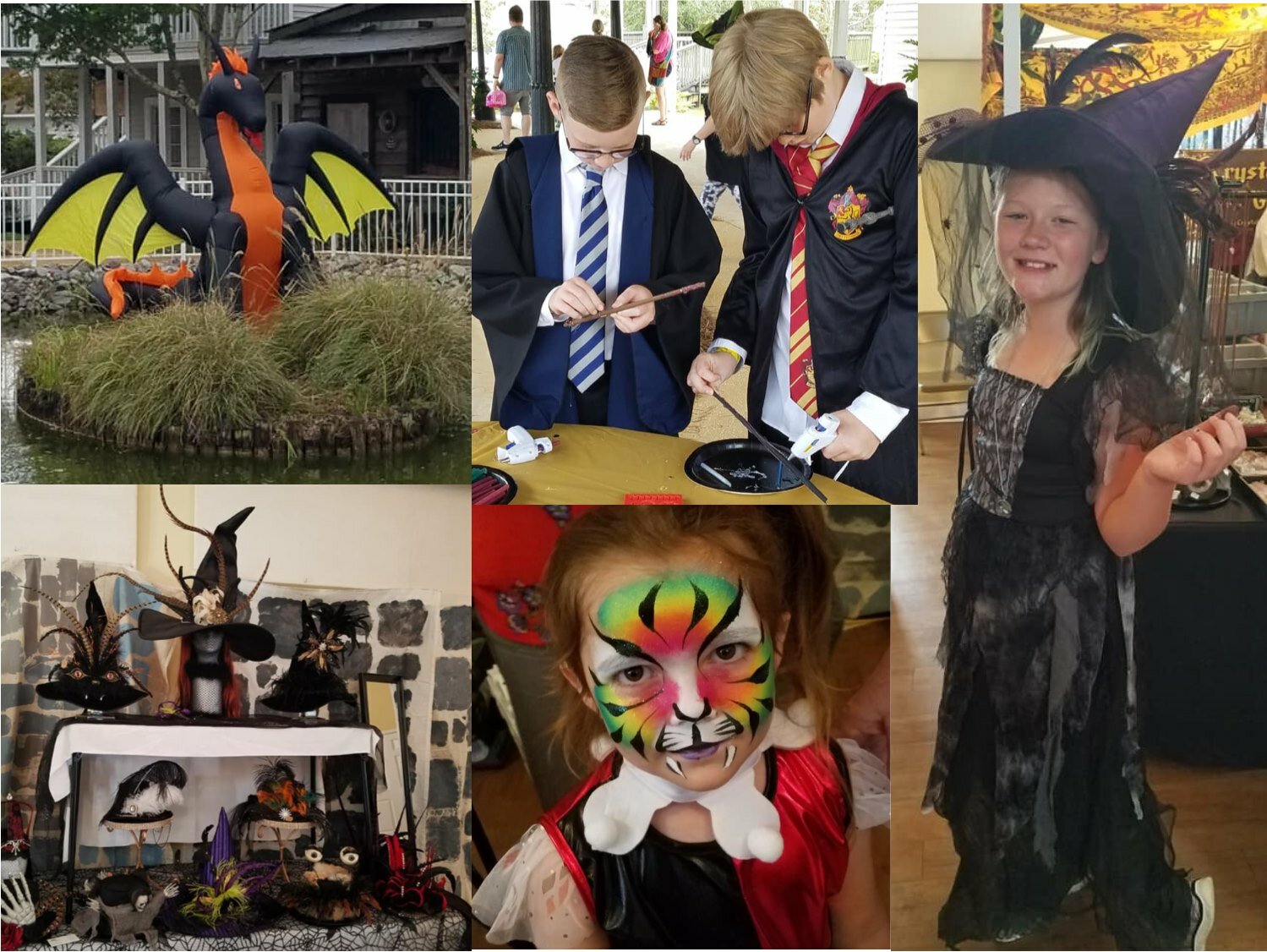 Scenes from Hogsmeade Halloween Festival 2019