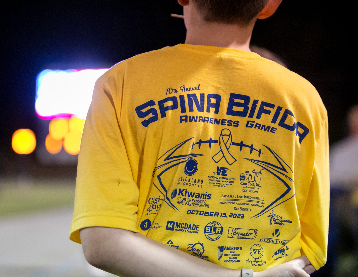 Fairhope Municipal Stadium hosted Oct. 13’s Spina Bifida Awareness Game that featured a pregame tailgate and festivities before the Pirates’ region game against Daphne. The 10th-annual event raised funds and awareness for the birth defect where the spine and spinal cord don’t form properly.