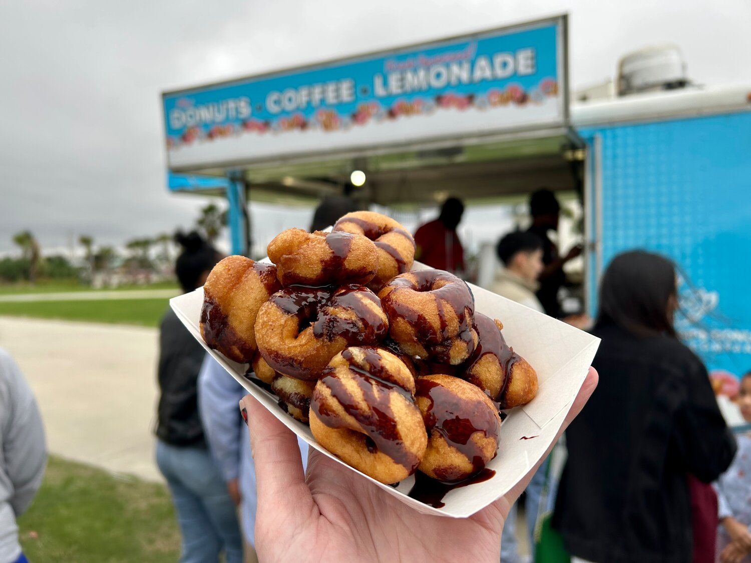 After all the savory, enjoy a little sweet from the Sugar & Sips Coffee & Donut Company food truck