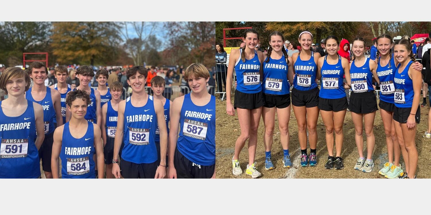 A total of 17 Fairhope Pirates took the course in Moulton on Saturday, Nov. 11, for the Class 7A State Cross Country Championship meet where they were among Baldwin County athletes to earn top marks.