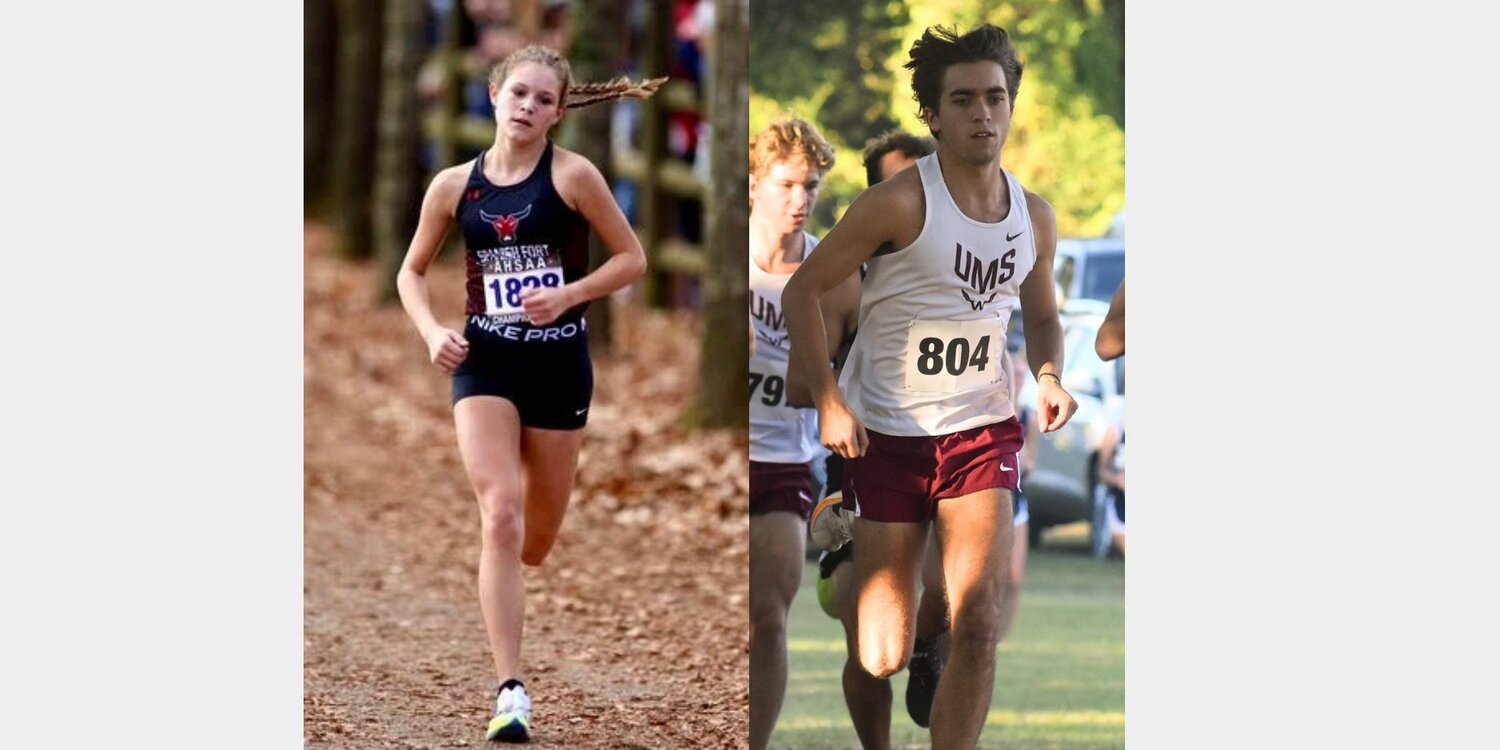 Senior cross country runners Alexiana Hinote from Spanish Fort and Charles Perry from UMS-Wright highlighted the 2023 Southwest Alabama All-Regional Team which was expanded from 7 male and female athletes to 10 this year. Altogether, 13 runners from Mobile County and 7 runners from Baldwin County were recognized with all-regional distinction by Mobile and Baldwin County cross country coaches.
