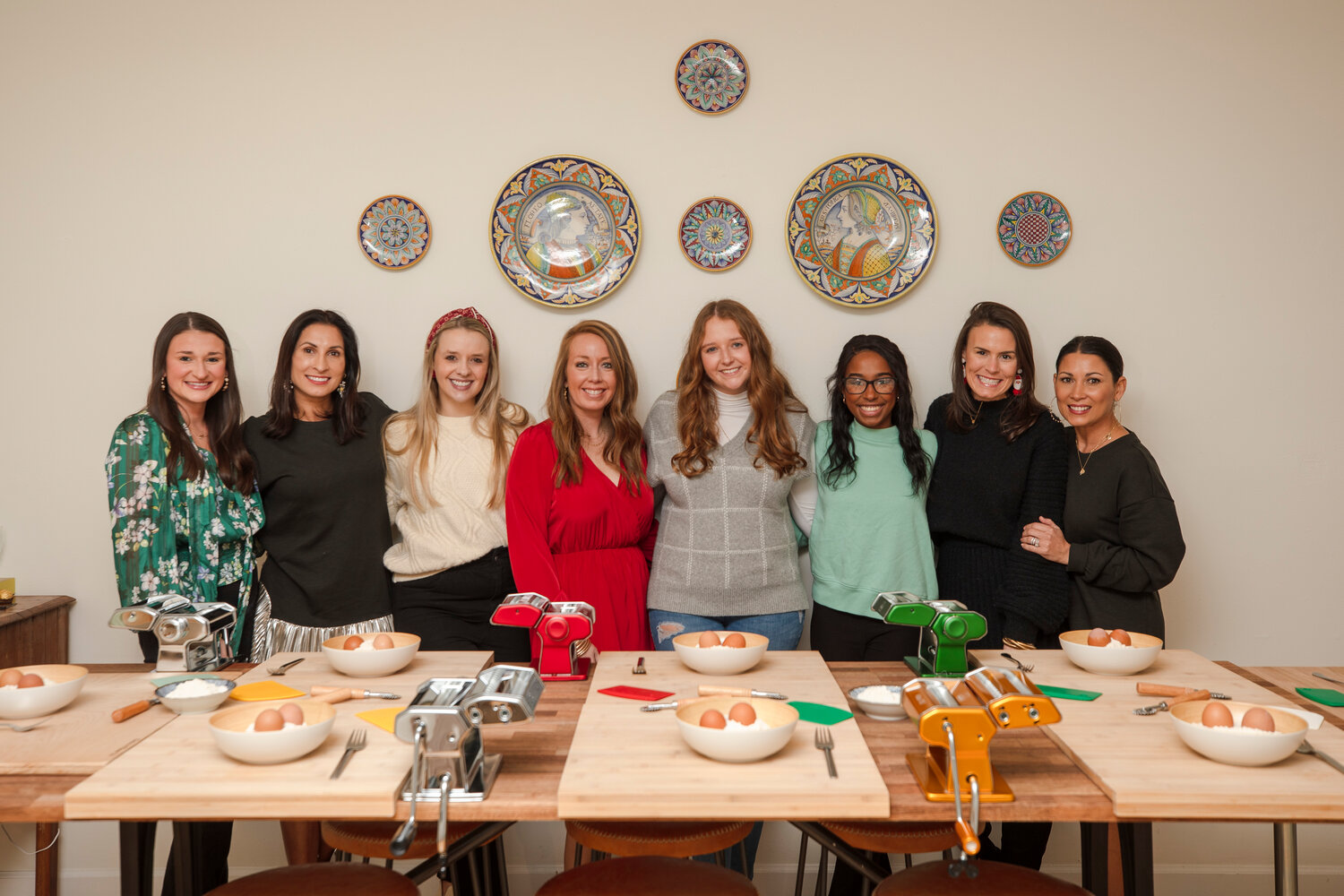 Marilen Rutland teaches pasta making classes at Mari’s Italian Cooking Lab in Fairhope.