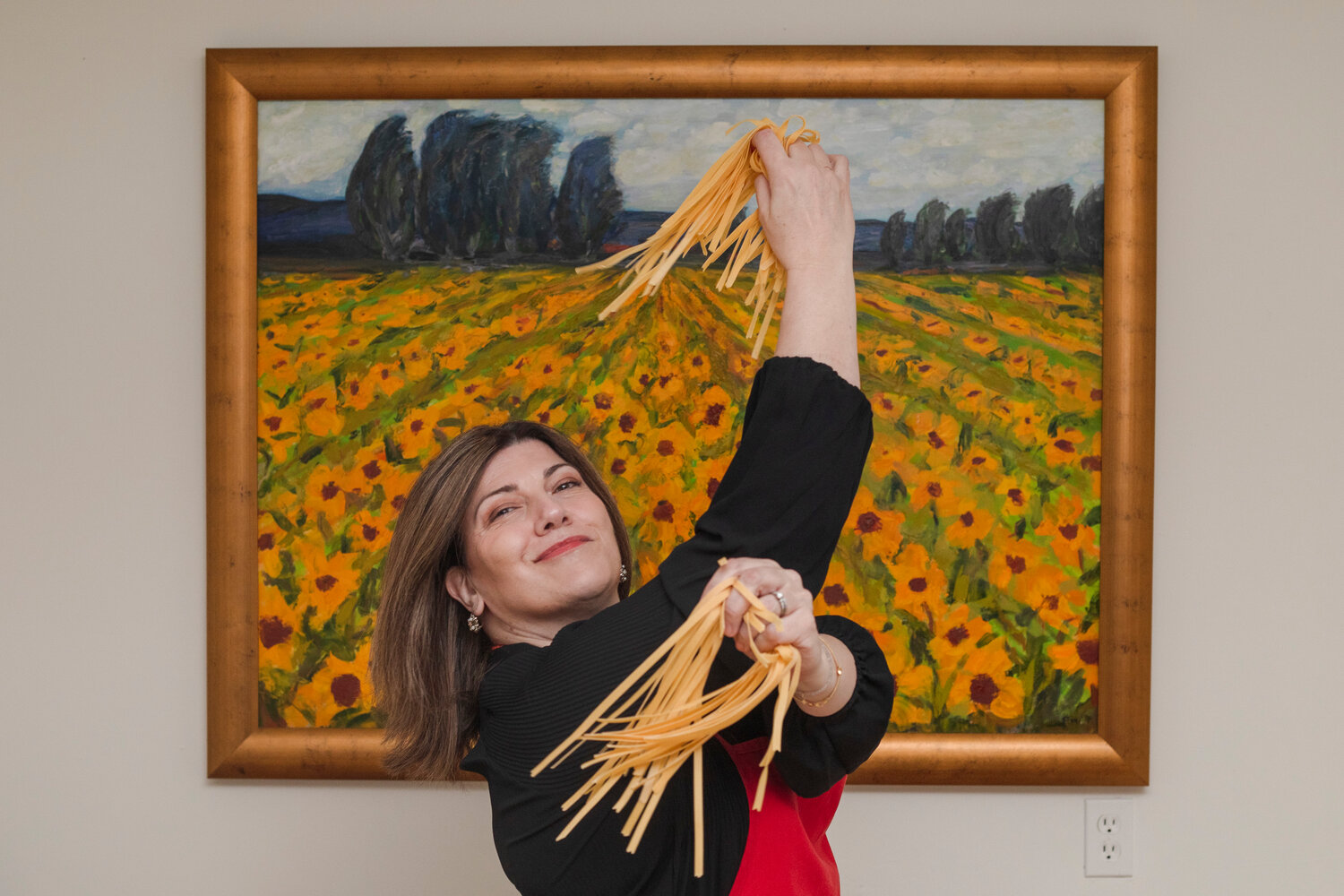 Marilena "Mari" Rutland teaches pasta making classes at Mari’s Italian Cooking Lab in Fairhope.