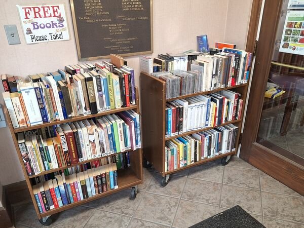 Want free books? Visit the Bay Minette Public Library and see what is available.