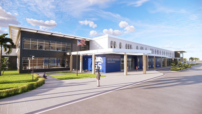 A new and improved Gulf Shores High School is officially in the works, as the Gulf Shores city council approved a $131 million contract to construct a new high school at the Feb. 5 work session meeting.