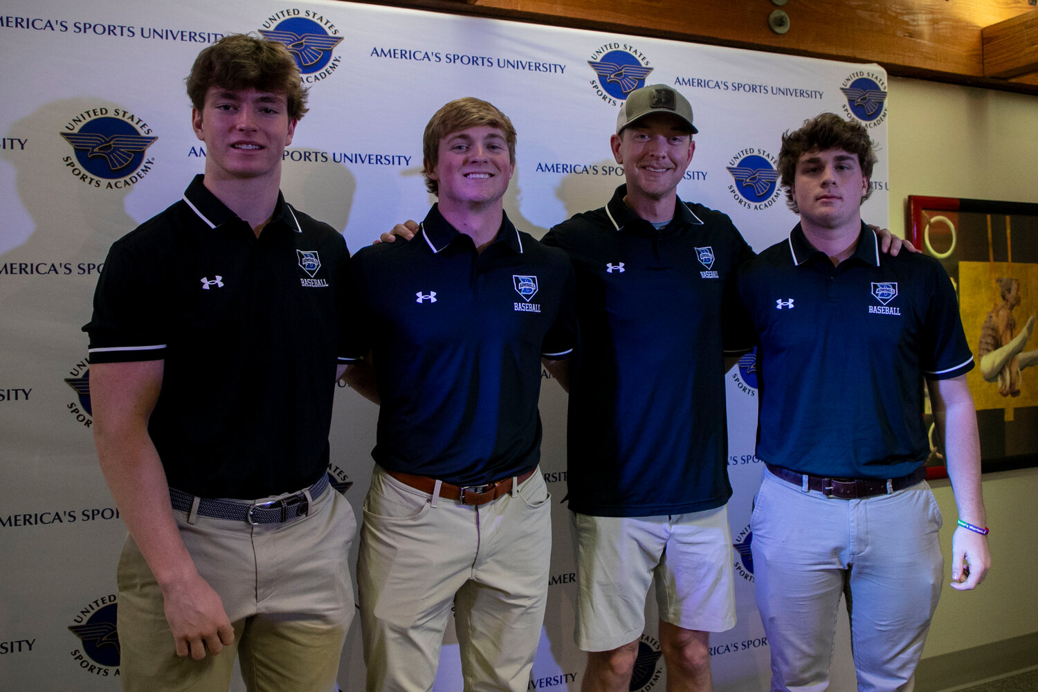 At Tuesday’s media day event at the United States Sports Academy, Bayside Academy baseball was represented by Teague Broadhead, Gatlin Pitts, head coach Matt Limbaugh and Carson Joyner in previewing their season.