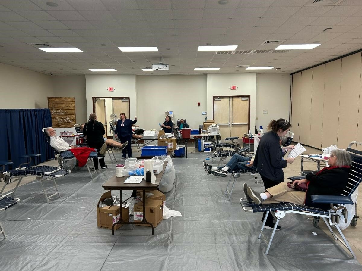 Baldwin EMC hosted an emergency blood drive in response to discovering LifeSouth was facing a critical shortage of blood.