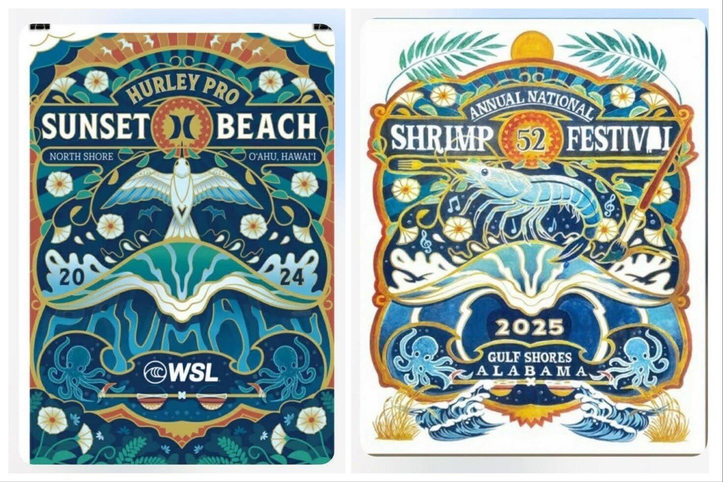 National Shrimp Festival to re-select poster art after finding similar design from different artist
