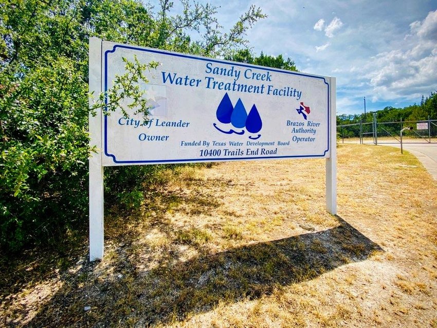 Sandy Creek Water Treatment Plant located at Lake Travis