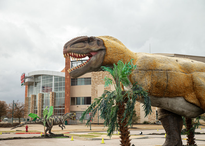 The Jurassic Quest Drive Thru is open at H-E-B Center at Cedar Park through March 28.