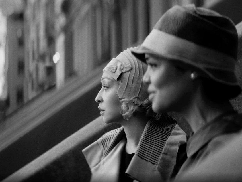 From left, Ruth Negga and Tessa Thompson in the film &quot;Passing.&quot; (Netflix/TNS)