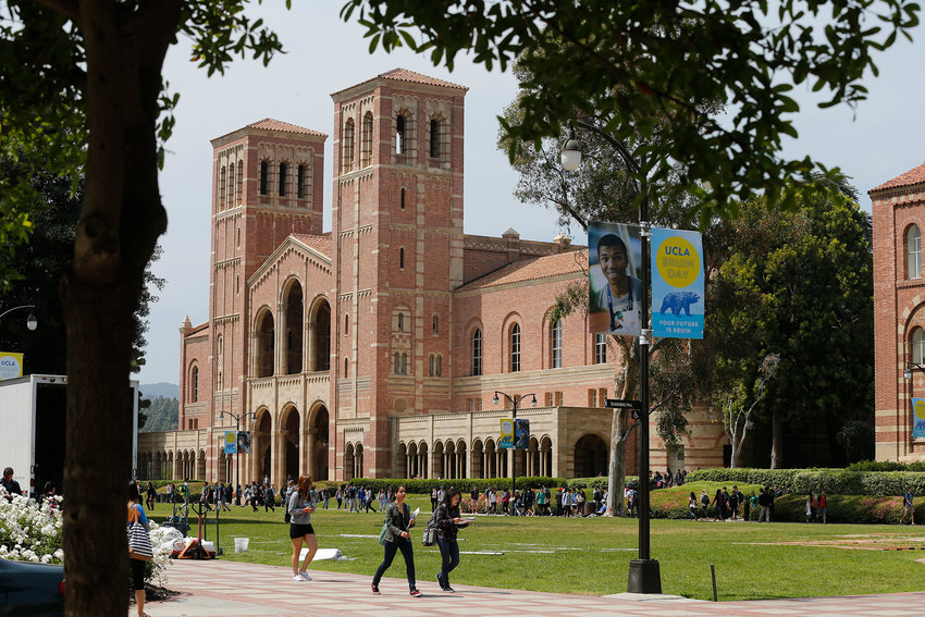 A view of Royce Hall at UCLA in Los Angeles. (Allen J. Schaben/Los Angeles Times/TNS)
