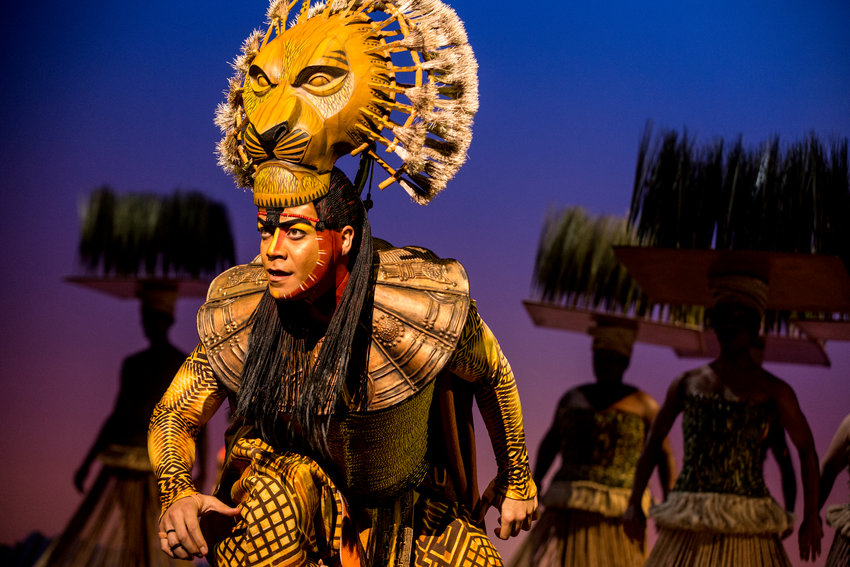Gerald Ramsey plays Mufasa in the Broadway Across America tour of The Lion King, which will show in Austin in April.