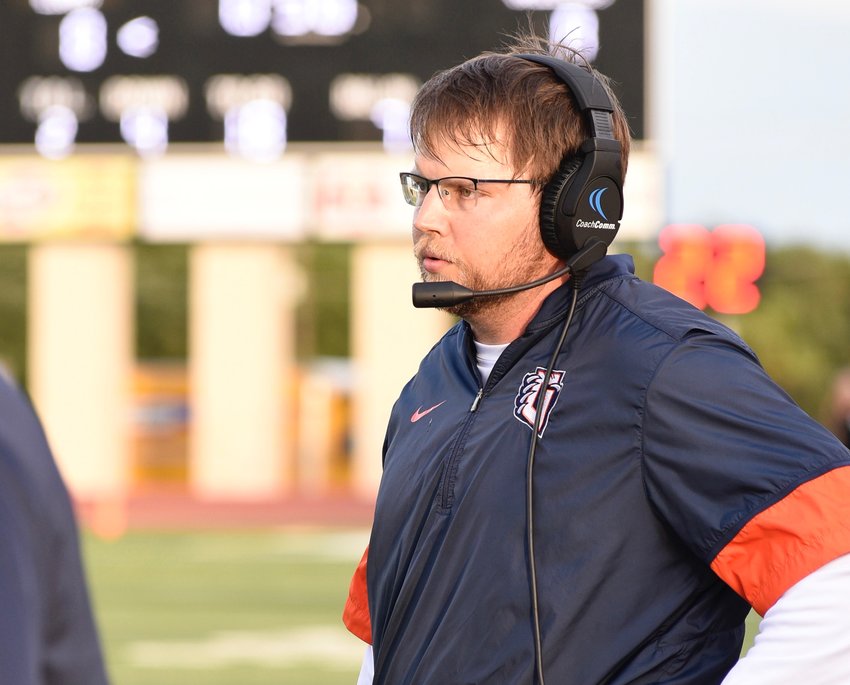 Glenn head coach Brandon Krauskopf and the Grizzlies will move up to District 25-5A DI next season after the UIL released realignment on Thursday morning.