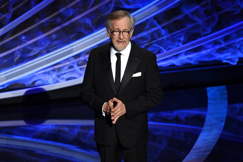 Director Steven Spielberg speaks onstage during the 92nd Annual Academy Awards at Dolby Theatre on Feb. 9, 2020, in Hollywood, California. (Kevin Winter/Getty Images/TNS)